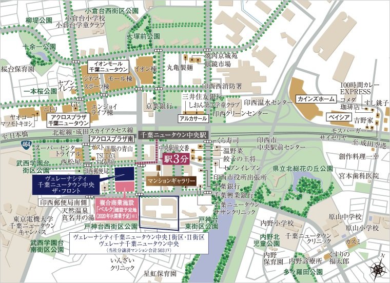 現地案内図