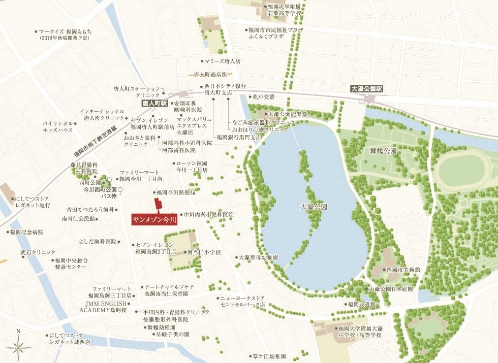 現地案内図