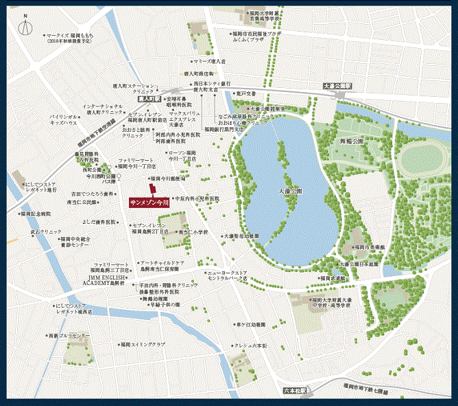 現地案内図