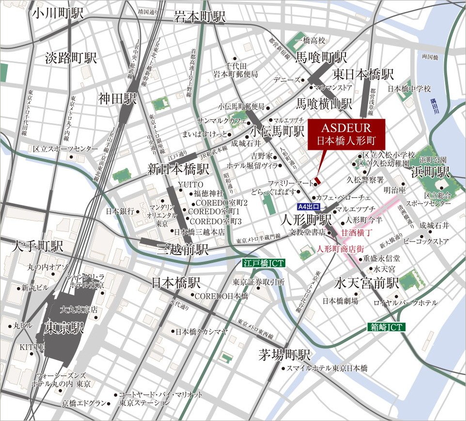 現地案内図