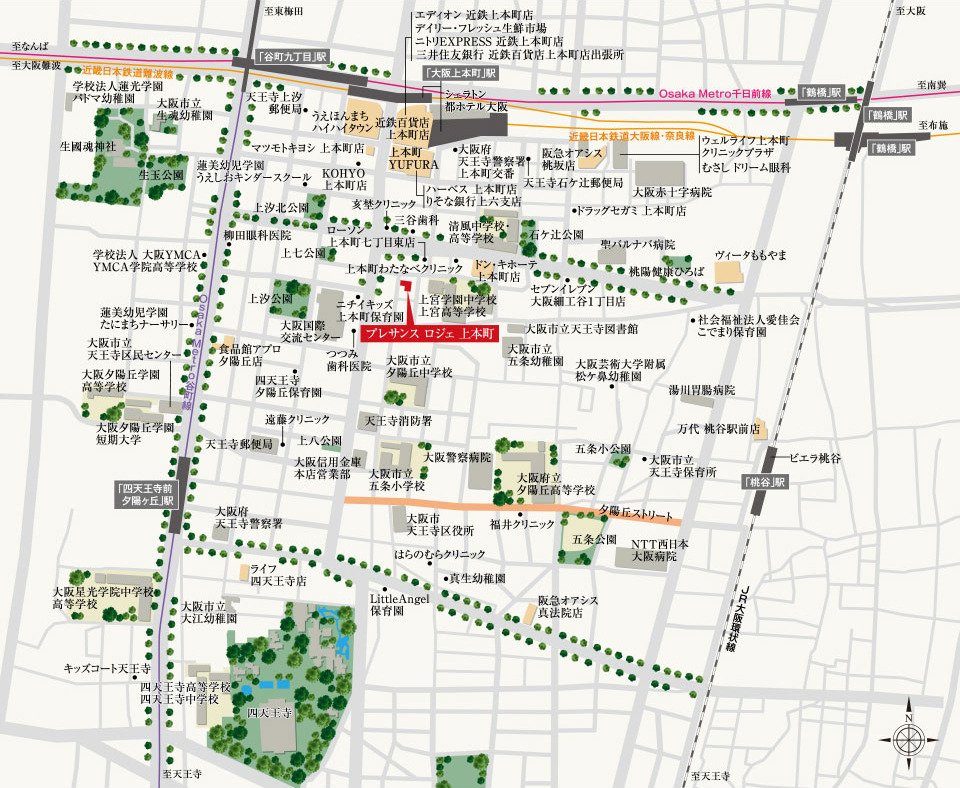 現地案内図
