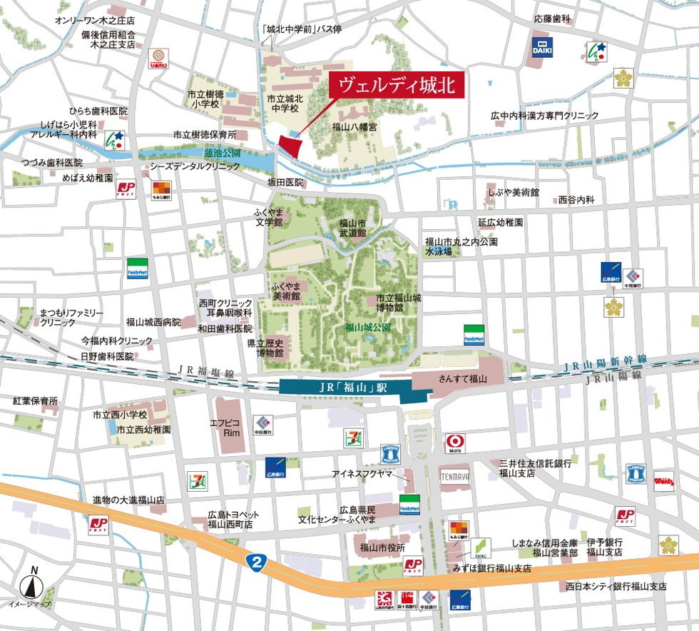 現地案内図