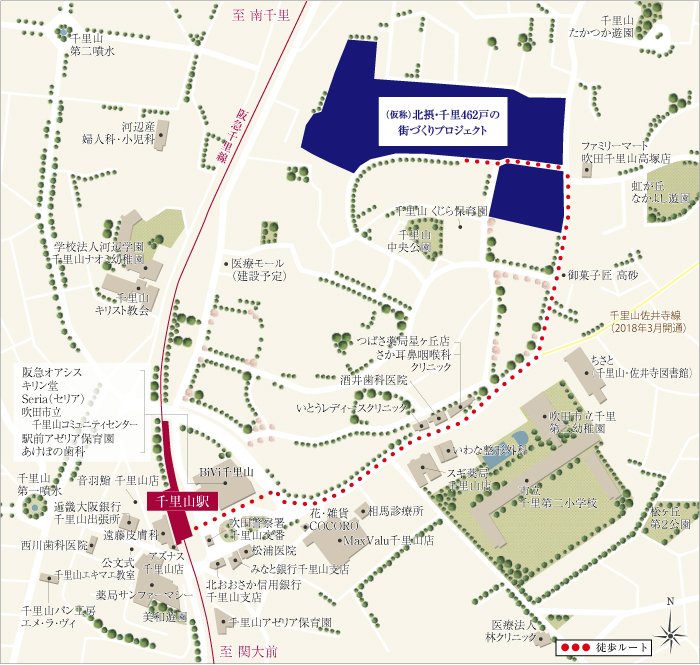 現地案内図