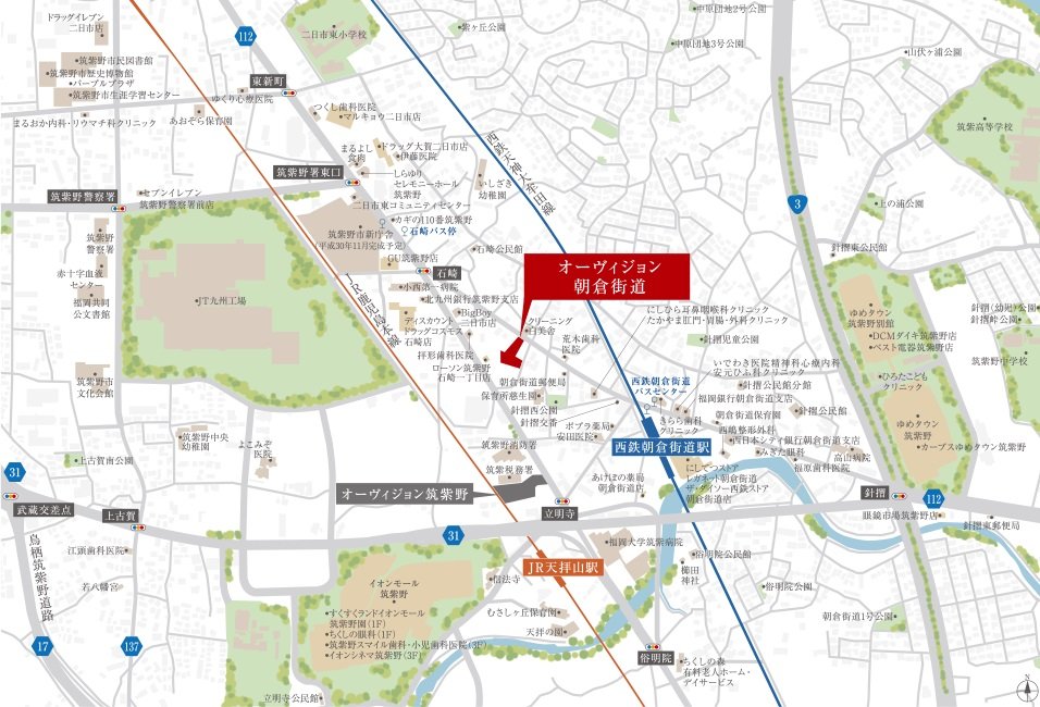 現地案内図