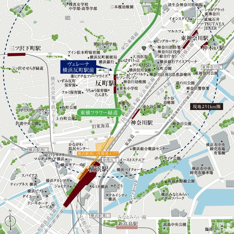 ヴェレーナ横浜反町駅前