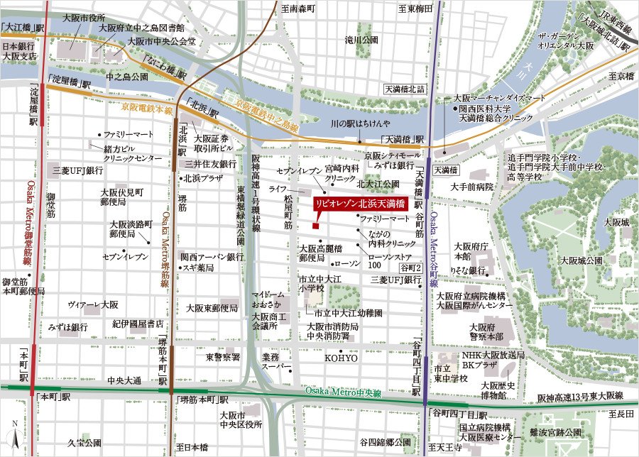 リビオレゾン北浜天満橋