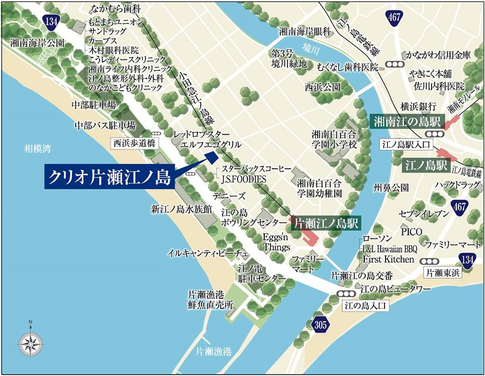 クリオ片瀬江ノ島の地図印刷画面 アットホーム 新築マンション 分譲マンション購入情報 クリオ片瀬江ノ島の地図印刷画面 アットホーム 新築マンション 分譲マンション購入情報