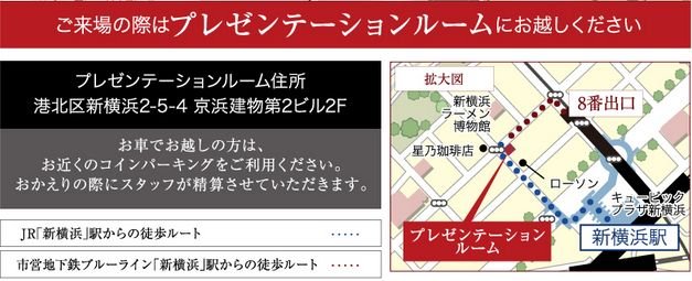 プレゼンテーションルーム案内図