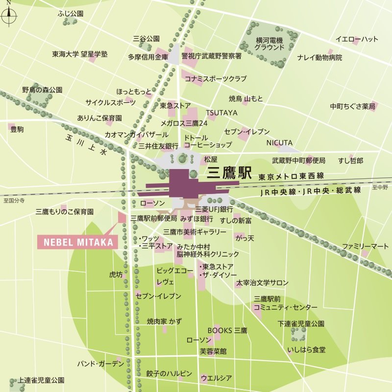 現地案内図