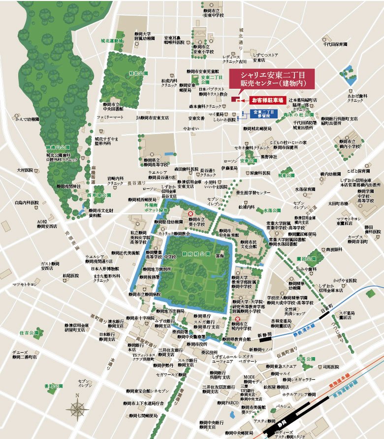 現地案内図