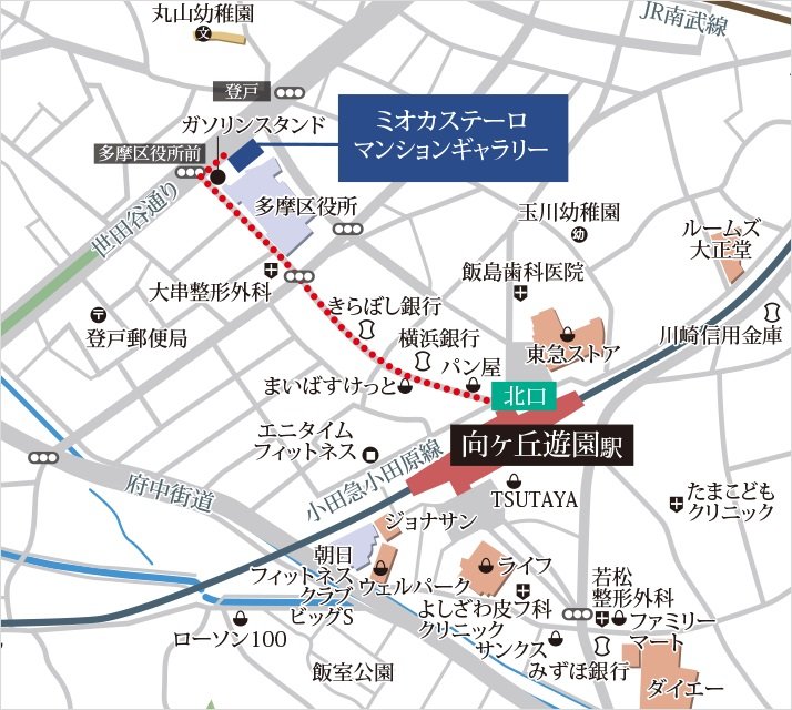 マンションギャラリー案内図