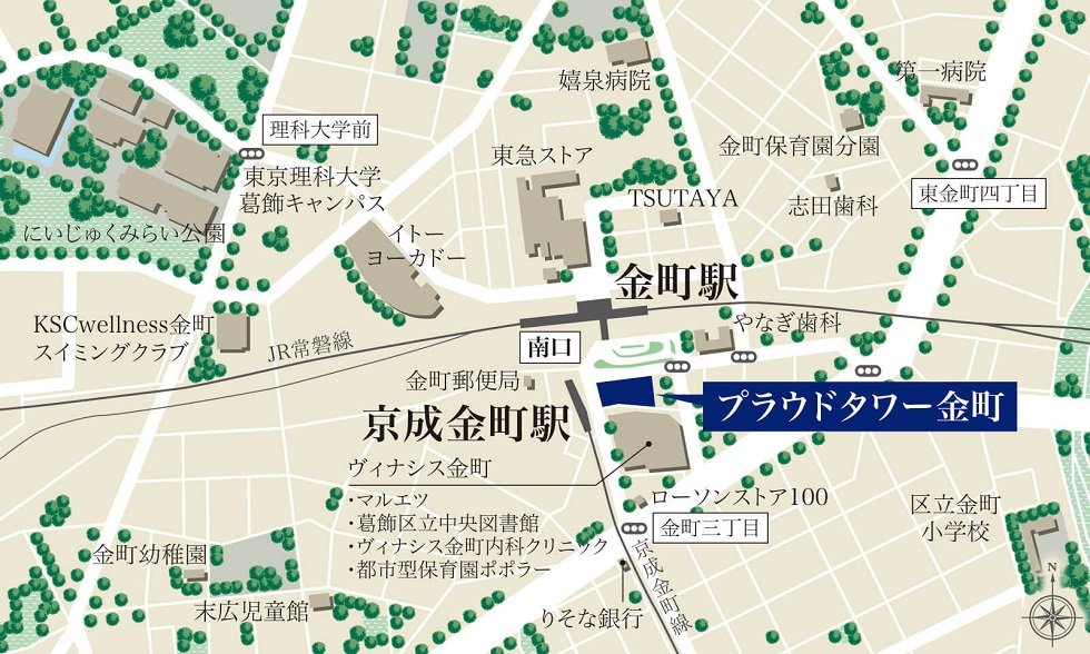 現地案内図