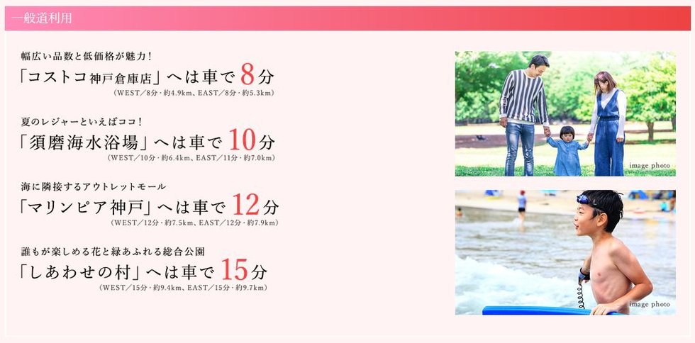 一般道路利用時の所要時間