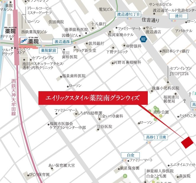 現地案内図