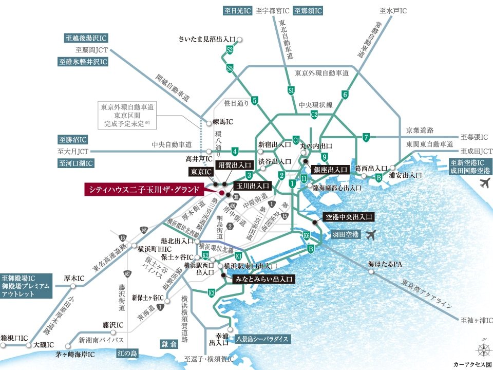 カーアクセス図