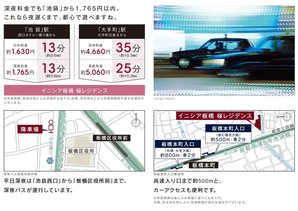 電車以外のアクセスだって充実しています。