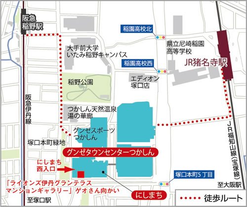 マンションギャラリー案内図