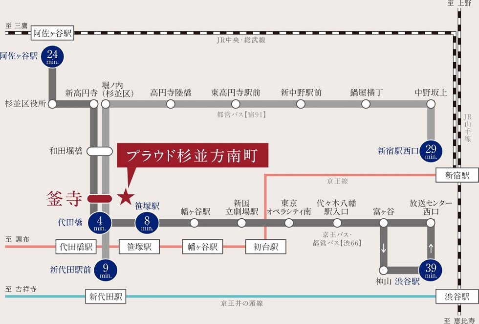 バス路線図