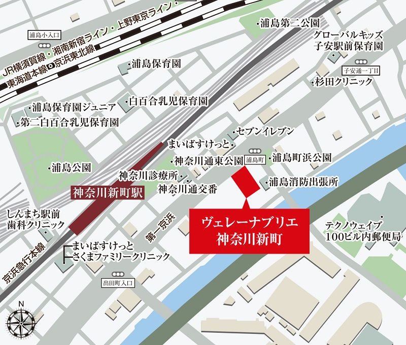 現地案内図