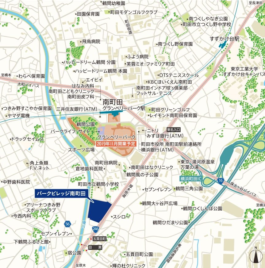 現地案内図