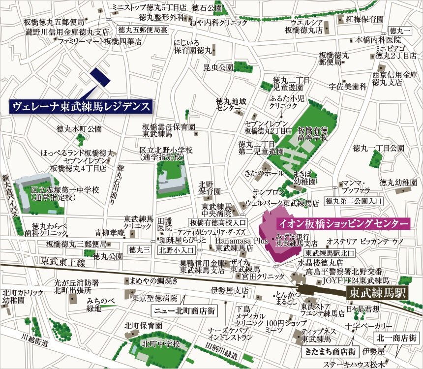 現地案内図