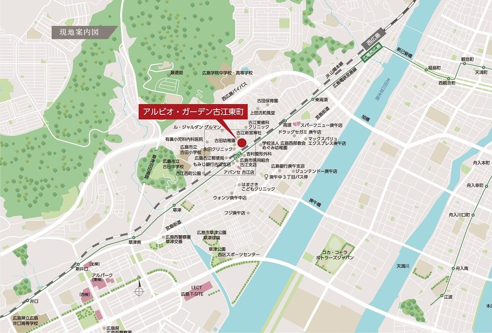現地案内図