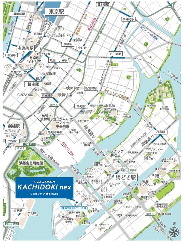 現地案内図