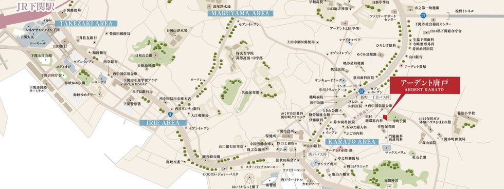 現地案内図