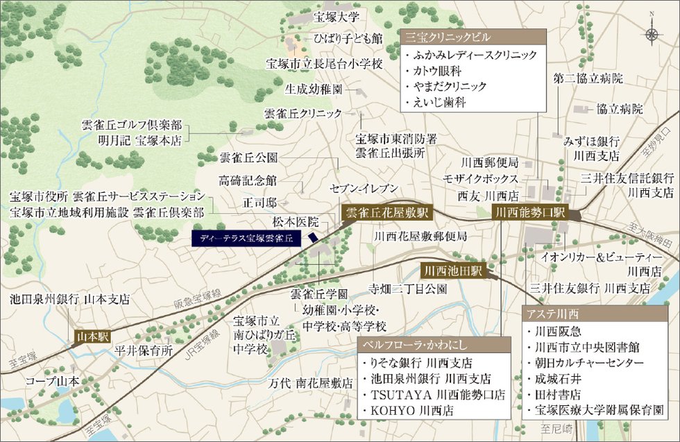 現地案内図