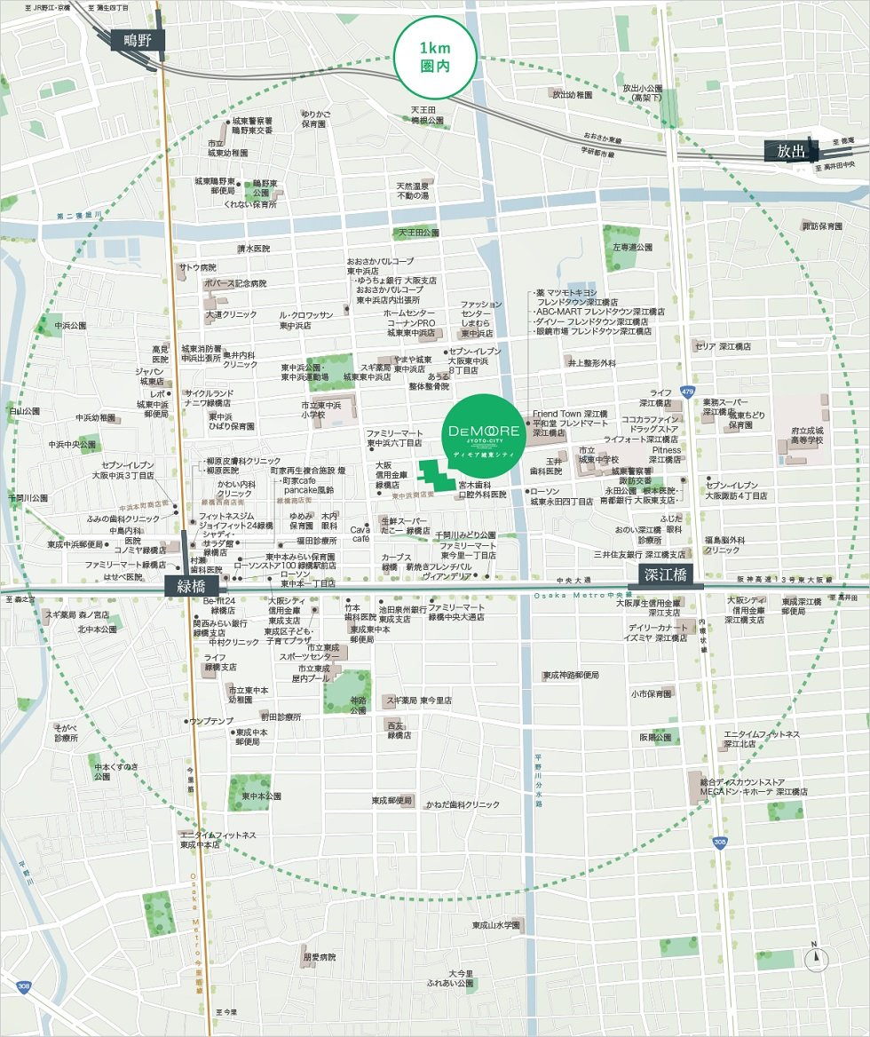 現地案内図