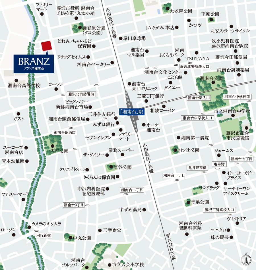 現地案内図