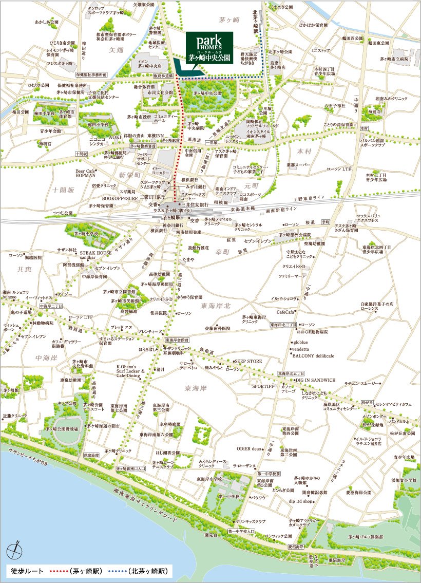 現地案内図