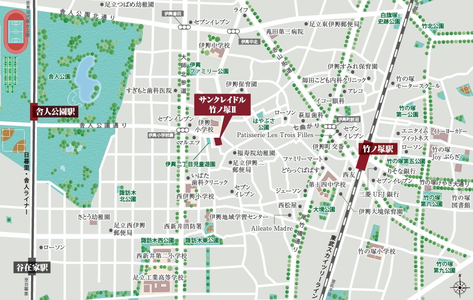 現地案内図