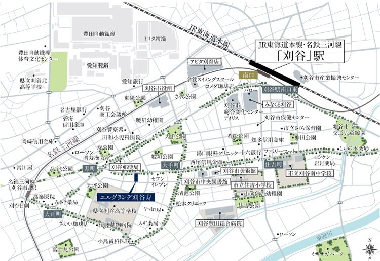 エルグランデ刈谷寿の地図印刷画面 アットホーム 新築マンション 分譲マンション購入情報 エルグランデ刈谷寿の地図印刷画面 アットホーム 新築マンション 分譲マンション購入情報