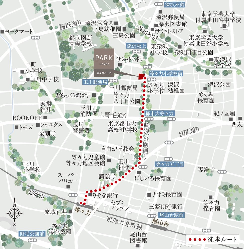 現地案内図