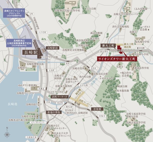 ライオンズタワー新大工町のメインページ アットホーム 新築マンション 分譲マンション購入情報