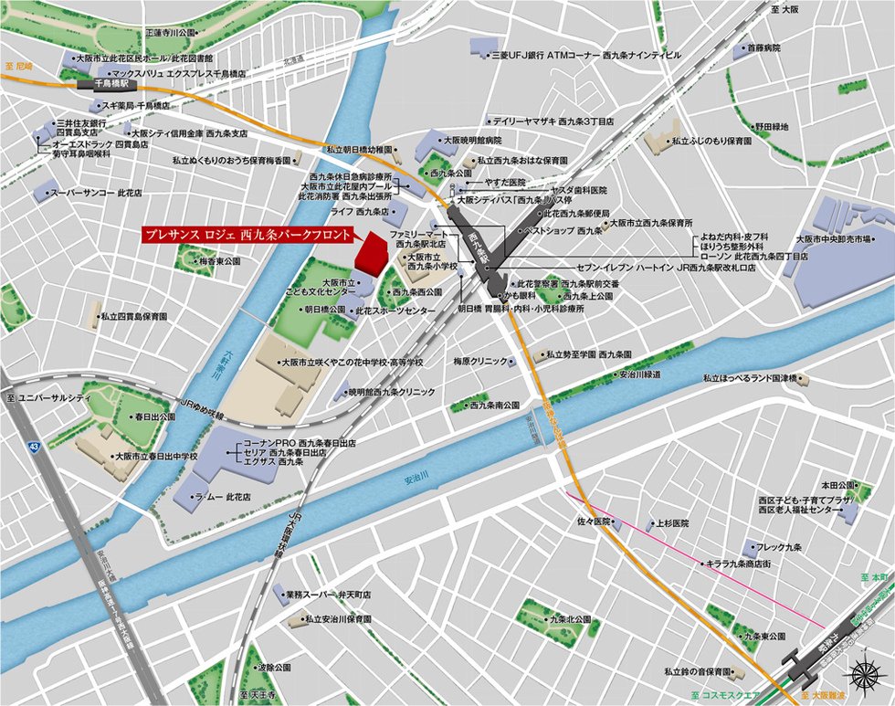 プレサンス ロジェ 西九条パークフロントの地図印刷画面 アットホーム 新築マンション 分譲マンション購入情報 プレサンス ロジェ 西九条パークフロントの地図印刷画面 アットホーム 新築マンション 分譲マンション購入情報
