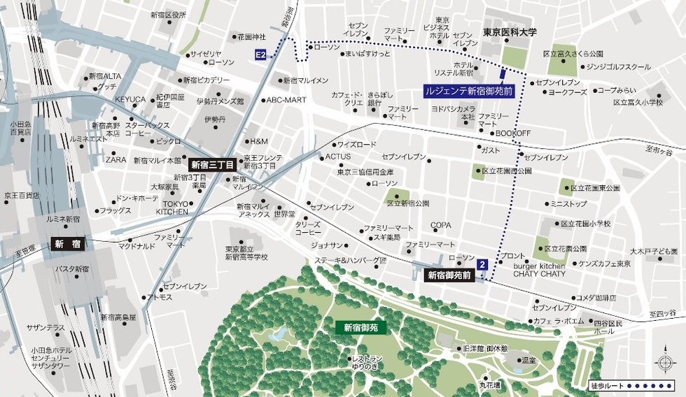 新宿 三 丁目 地図