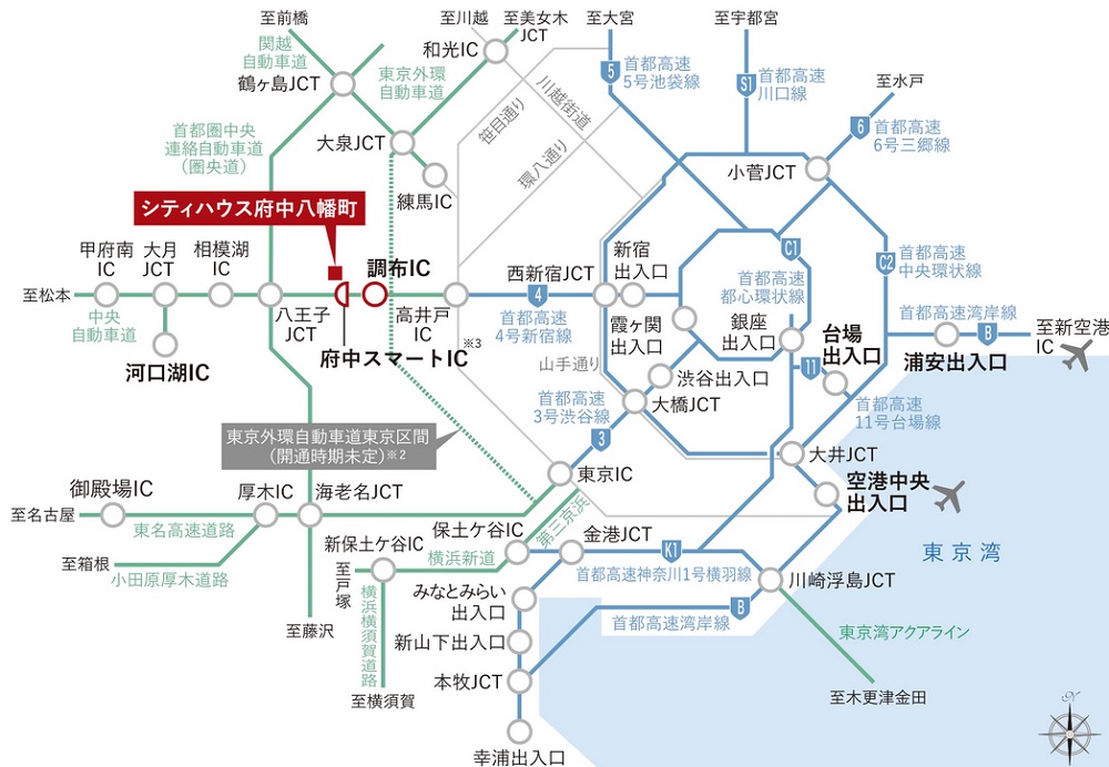 高速道路概念図