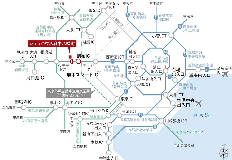 高速道路概念図