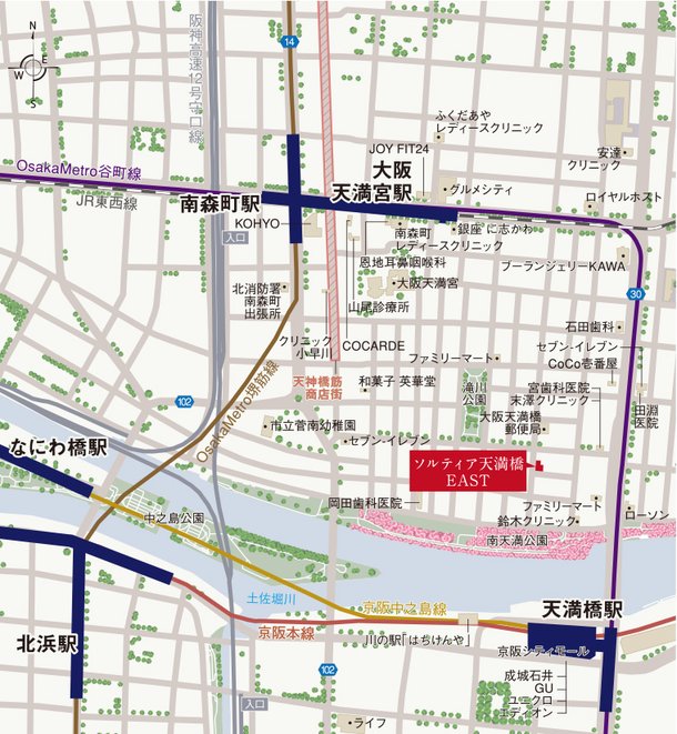 ソルティア天満橋eastのメインページ アットホーム 新築マンション 分譲マンション購入情報