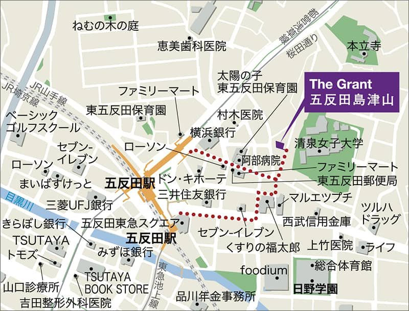 ザグラント五反田島津山の地図印刷画面 アットホーム 新築マンション 分譲マンション購入情報 ザグラント五反田島津山の地図印刷画面 アットホーム 新築マンション 分譲マンション購入情報
