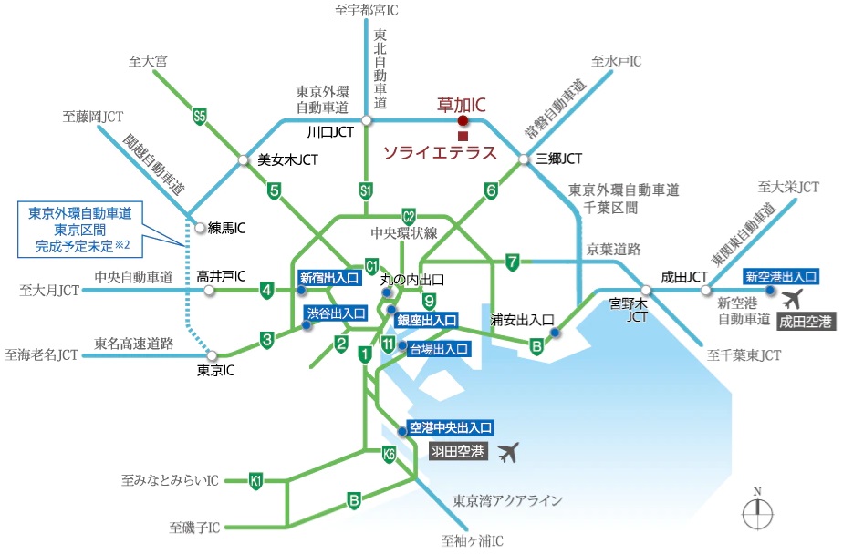 高速道路概念図
