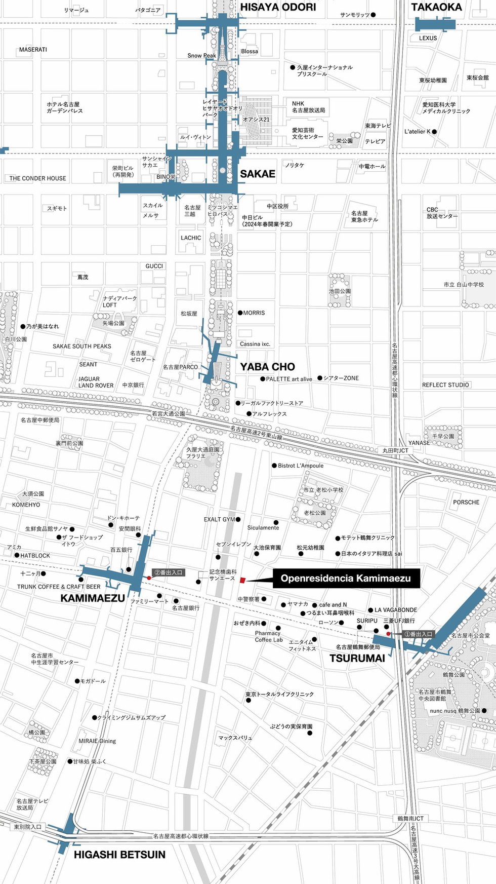 オープンレジデンシア上前津の地図印刷画面【アットホーム】新築マンション・分譲マンション購入情報