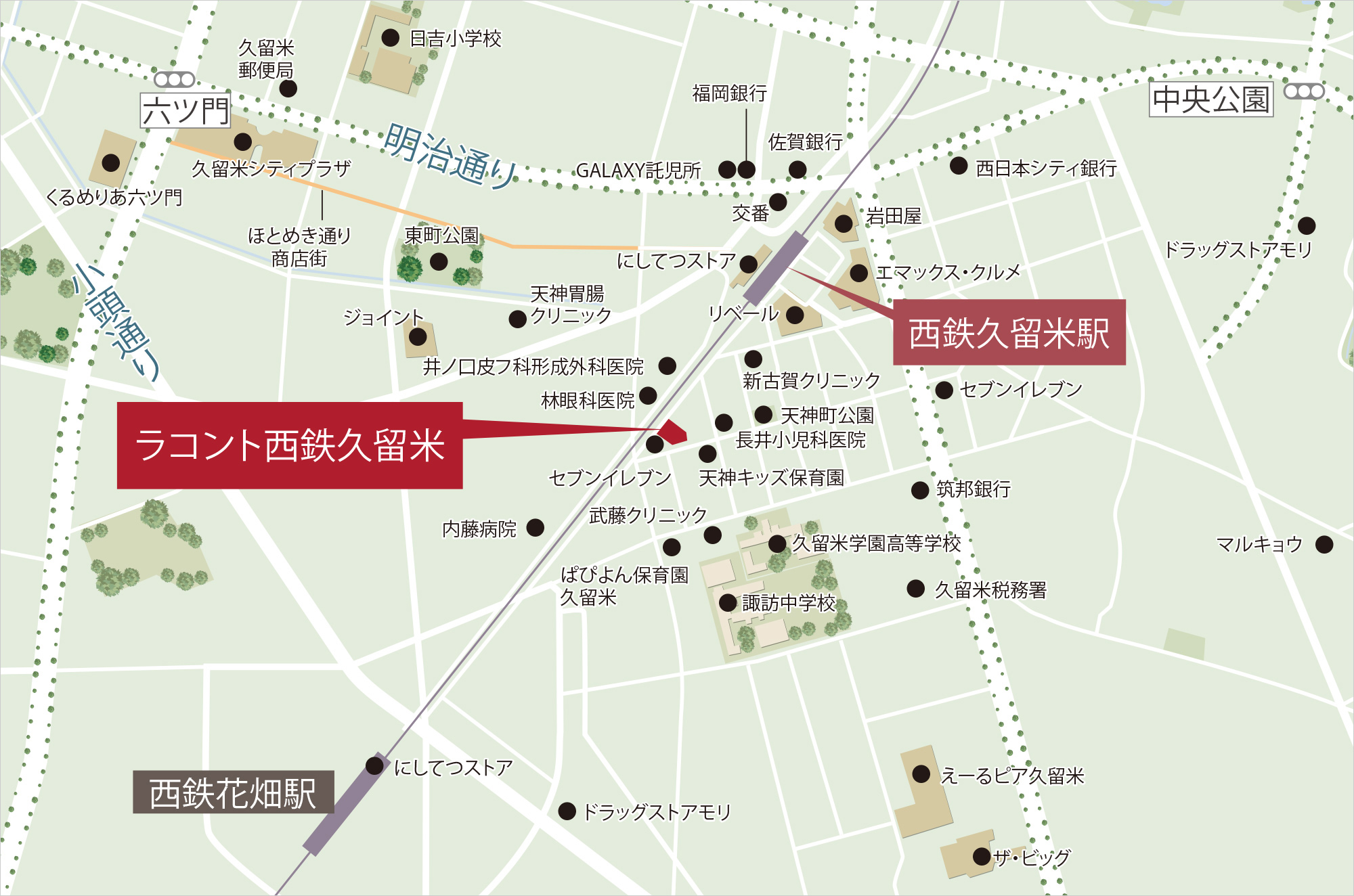 現地案内図