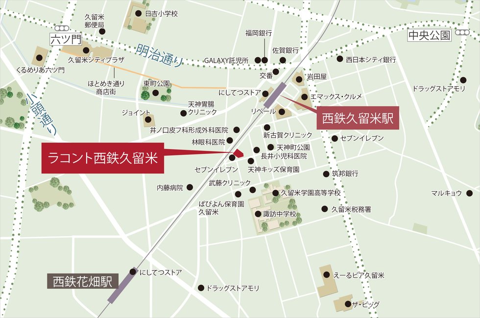 現地案内図
