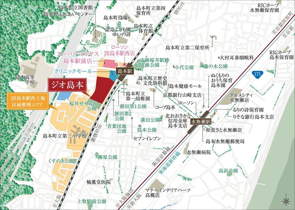 現地案内図