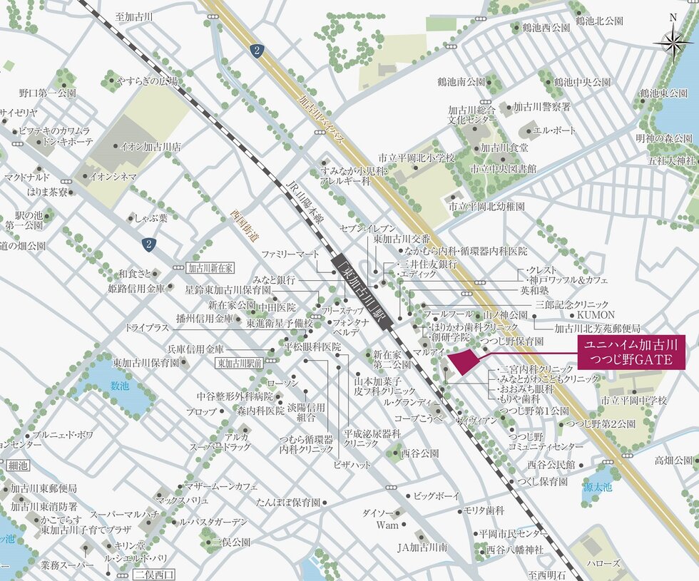 ユニハイム加古川つつじ野GATE