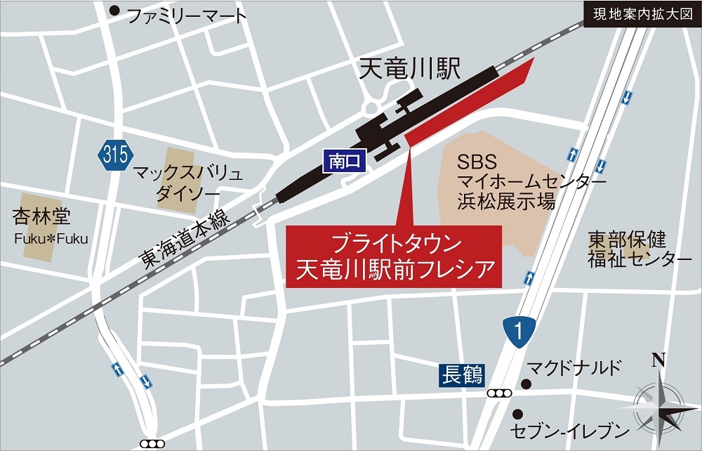 現地案内拡大図