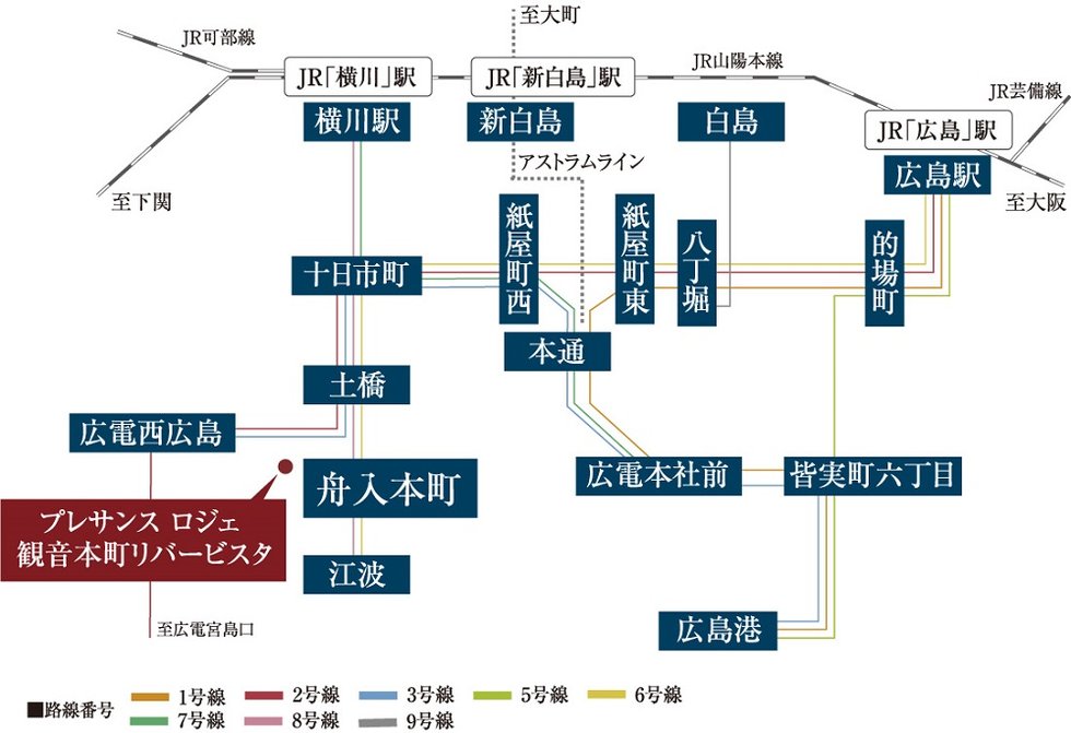 電停路線図